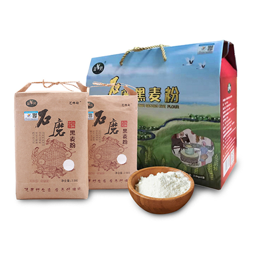 银鹤 石磨黑麦粉礼盒 2.5kg/盒