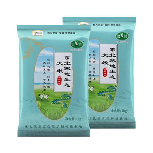 银鹤 寒地生态大米 1kg/袋